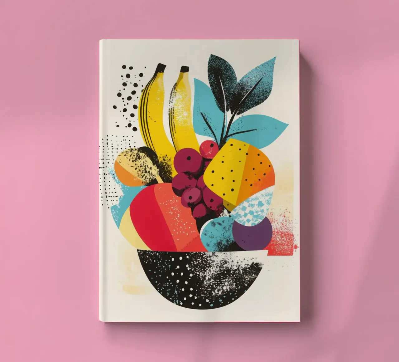 Cestino di frutta - Un turbinio di colori diario da Pop and Fruits - Affiches & posters