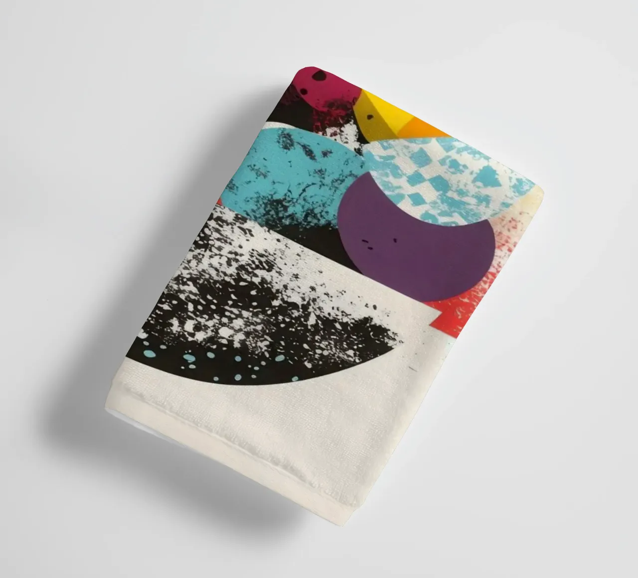 Cestino di frutta - Un turbinio di colori asciugamano da bagno da Pop and Fruits - Affiches & posters