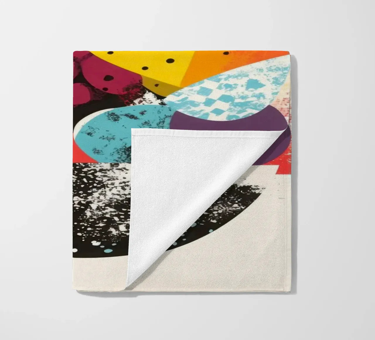 Cestino di frutta - Un turbinio di colori telo mare da Pop and Fruits - Affiches & posters