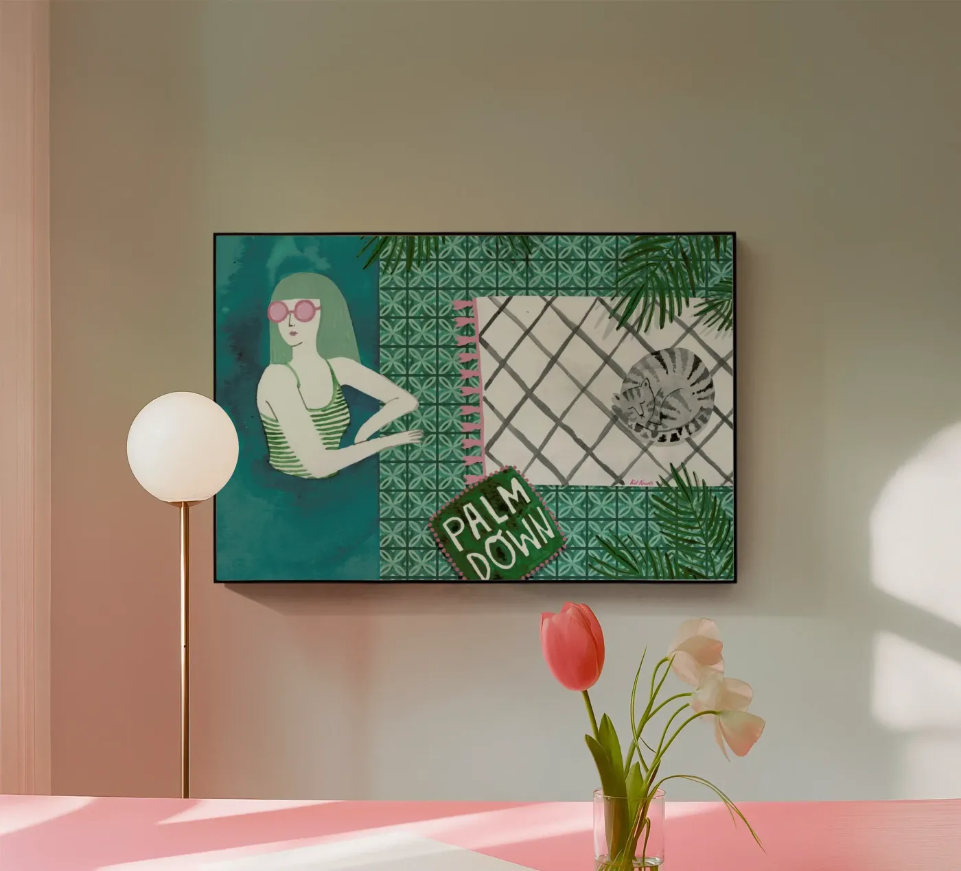 Pool Party plexiglas de typealive