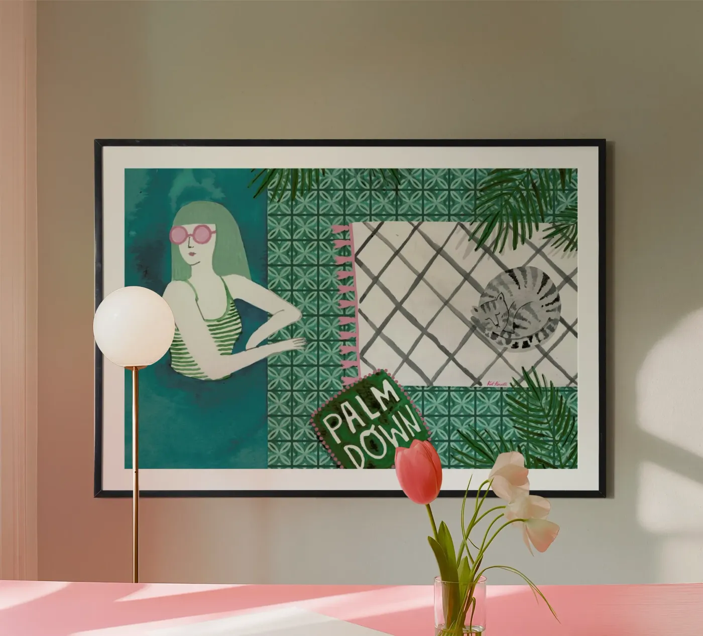Pool Party Poster von typealive