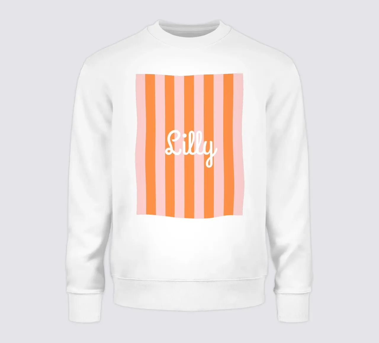 Streifen mit Name sudadera de Ohkimiko