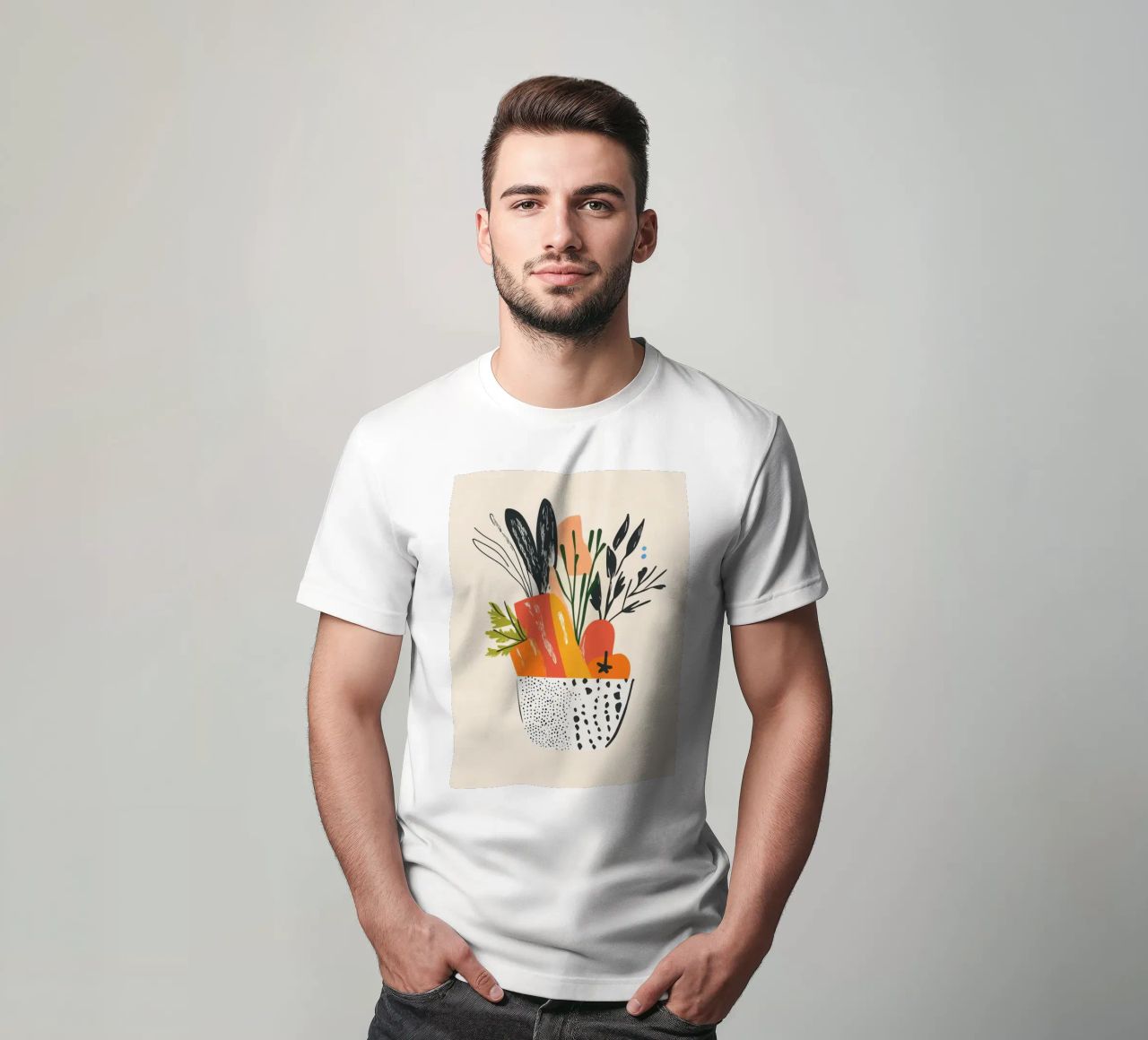 Un'esplosione di colore fresco t-shirt da Pop and Fruits - Affiches & posters