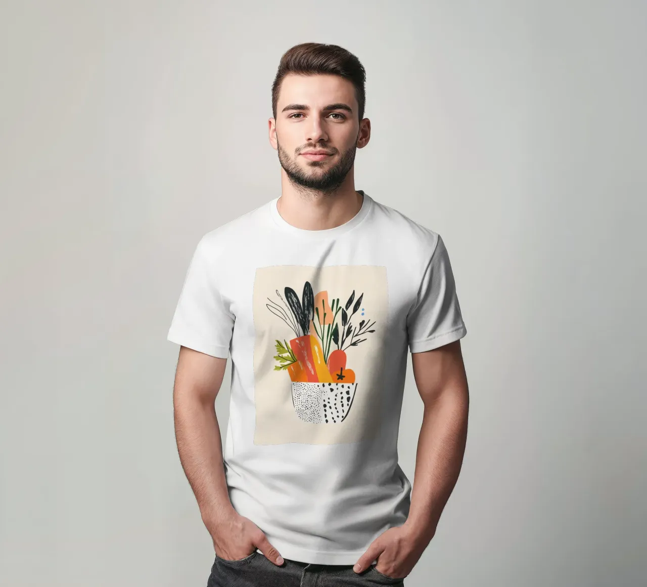 Un'esplosione di colore fresco t-shirt da Pop and Fruits - Affiches & posters
