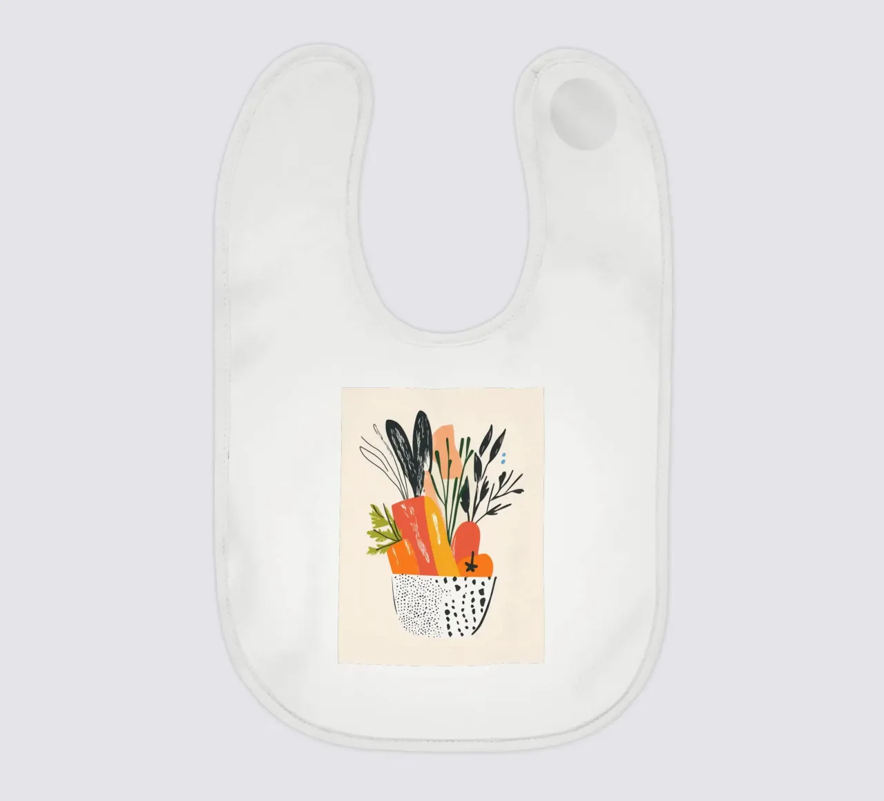 Un'esplosione di colore fresco bavaglino da Pop and Fruits - Affiches & posters