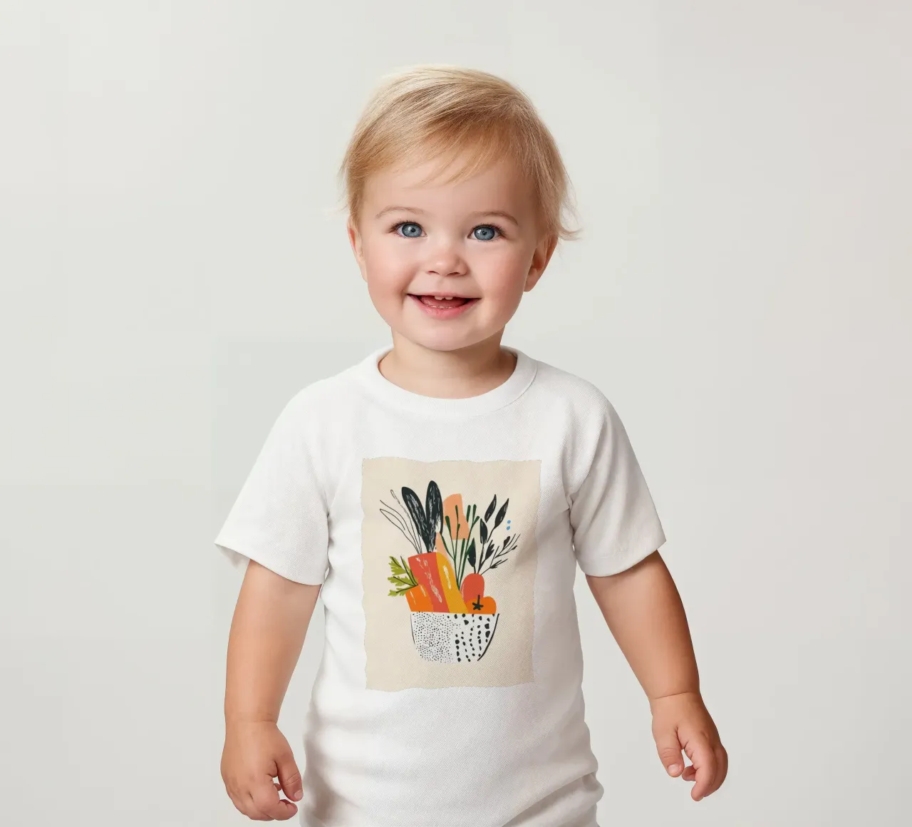 A burst of fresh colour baby t-shirt by Pop and Fruits - Affiches & posters