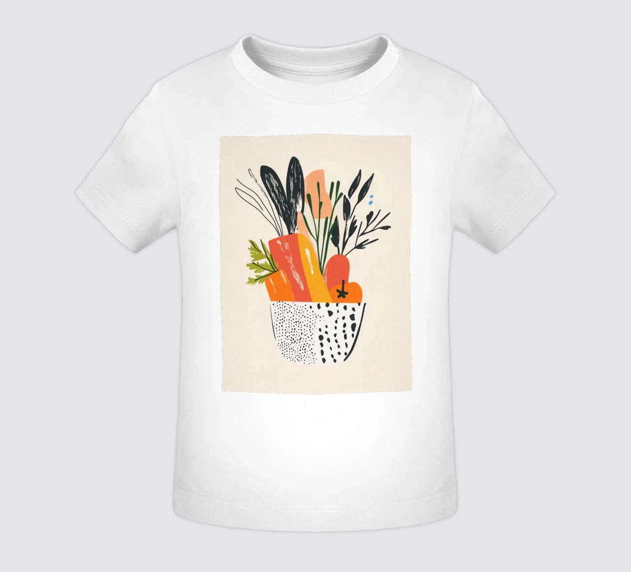 Un'esplosione di colore fresco maglietta neonato da Pop and Fruits - Affiches & posters