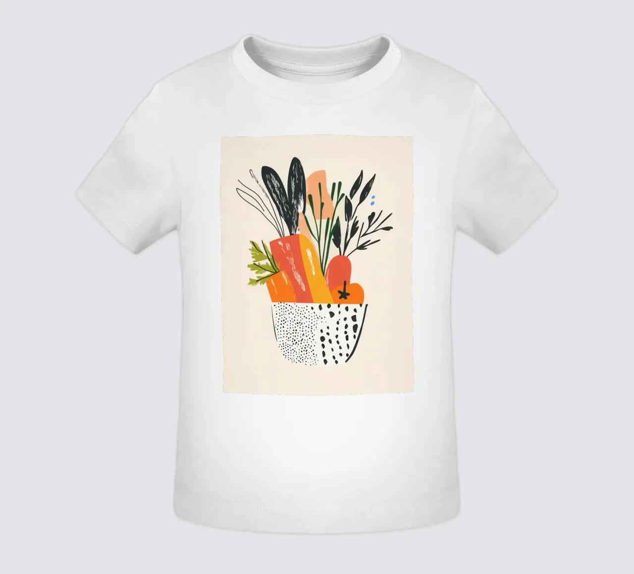 Un'esplosione di colore fresco maglietta neonato da Pop and Fruits - Affiches & posters