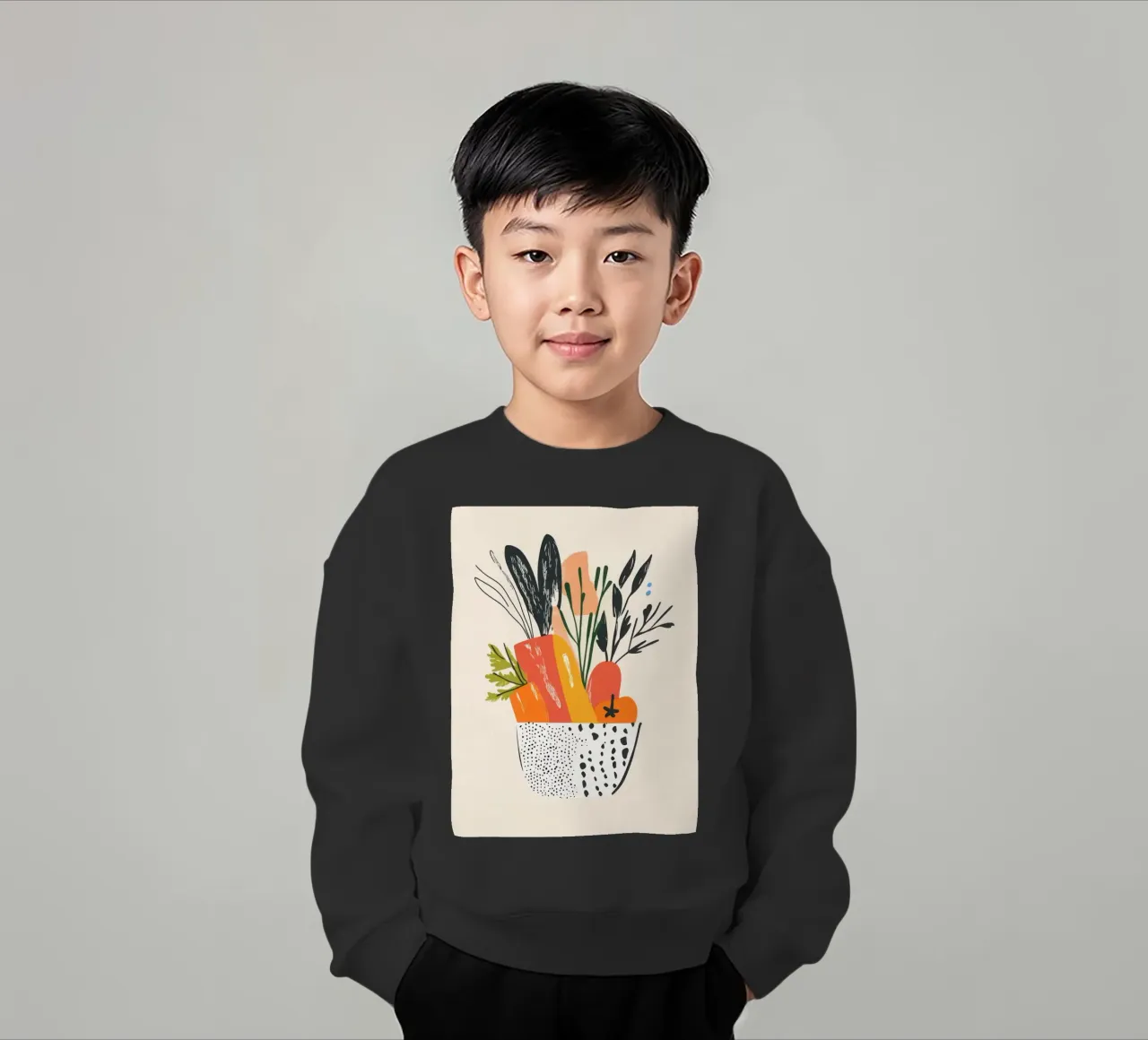 Un'esplosione di colore fresco felpa bambino da Pop and Fruits - Affiches & posters