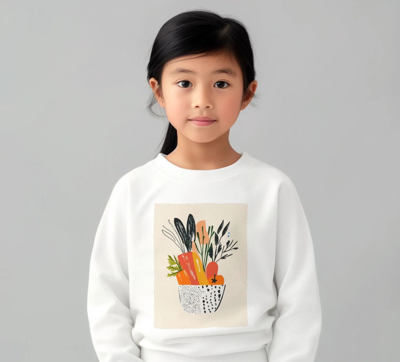 Un'esplosione di colore fresco felpa bambino da Pop and Fruits - Affiches & posters