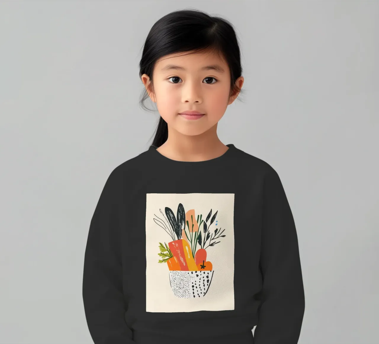 Un'esplosione di colore fresco felpa bambino da Pop and Fruits - Affiches & posters