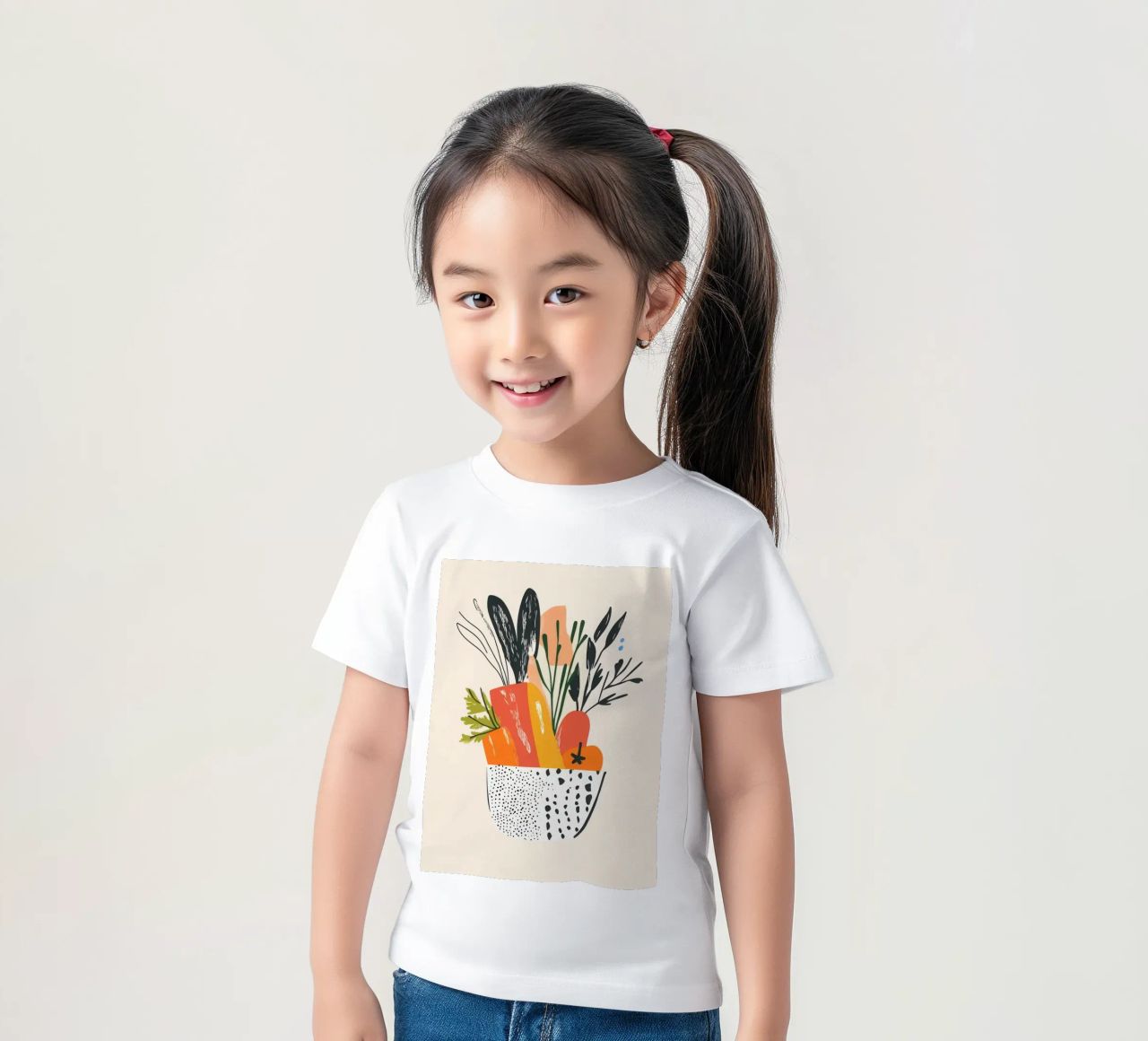 Un'esplosione di colore fresco t-shirt bambini da Pop and Fruits - Affiches & posters