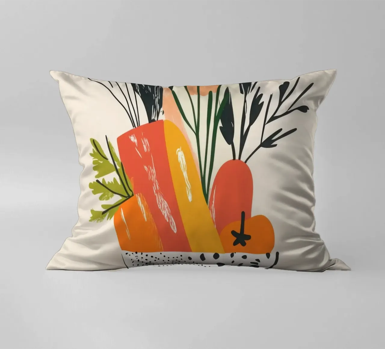 Un'esplosione di colore fresco cuscino da Pop and Fruits - Affiches & posters