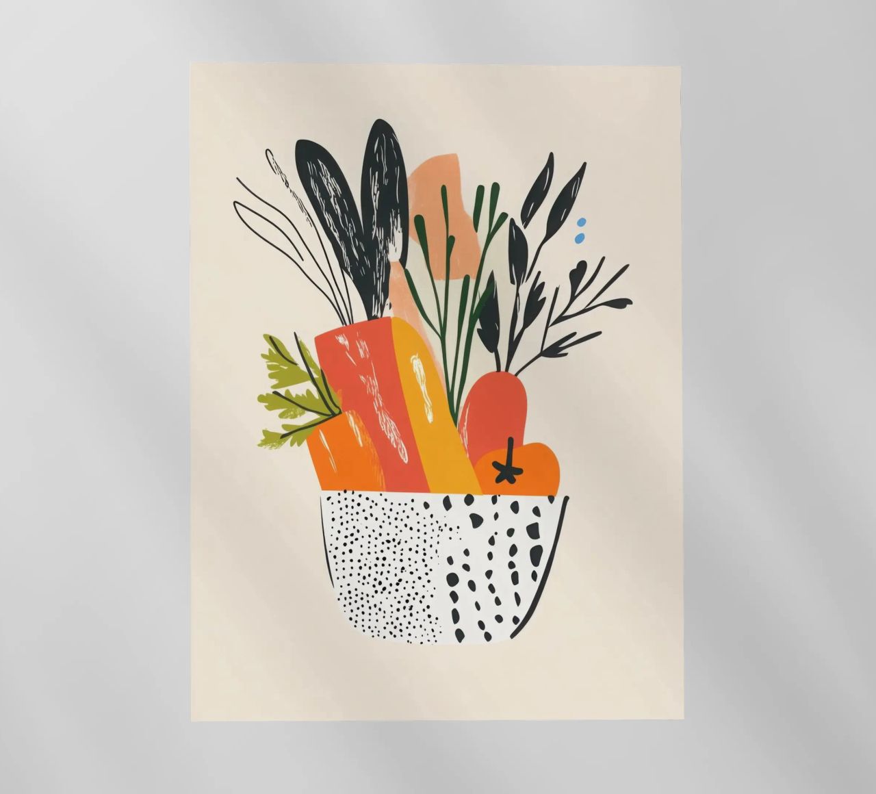 Un'esplosione di colore fresco pellicola backlit da Pop and Fruits - Affiches & posters