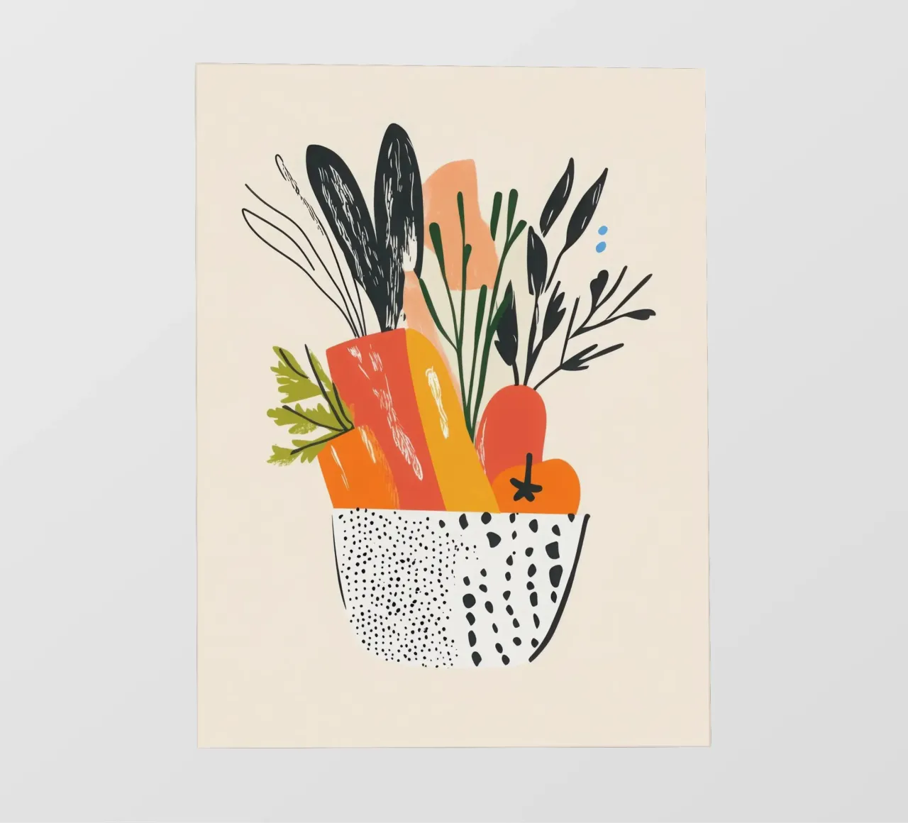 Un'esplosione di colore fresco pellicola backlit da Pop and Fruits - Affiches & posters