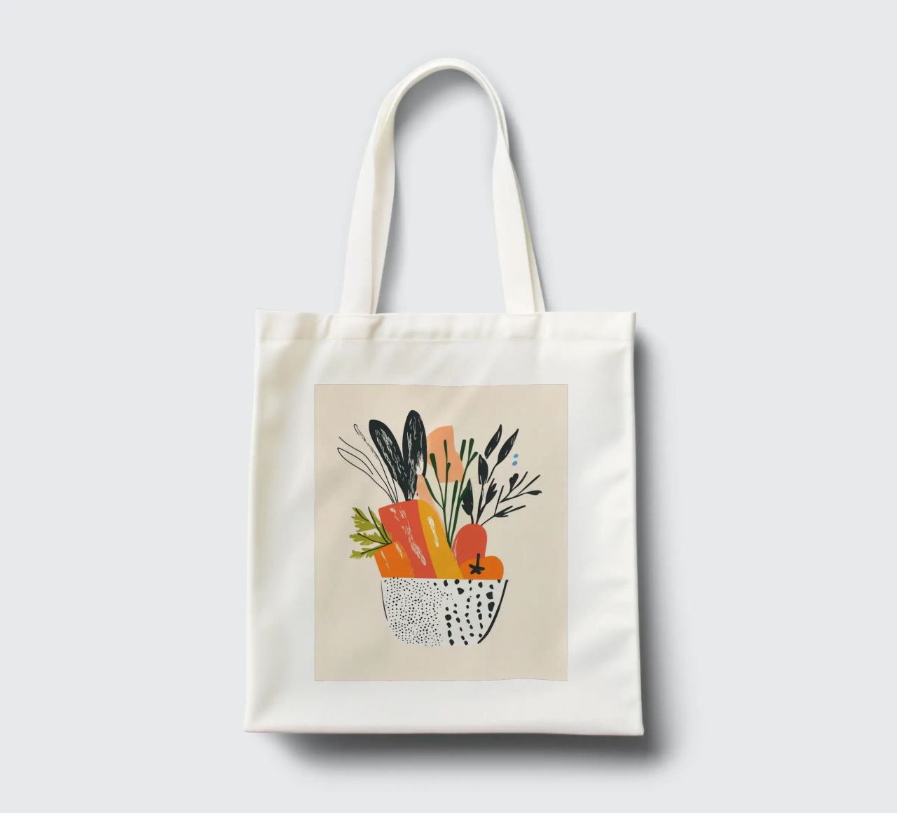 Un'esplosione di colore fresco borsa in juta da Pop and Fruits - Affiches & posters