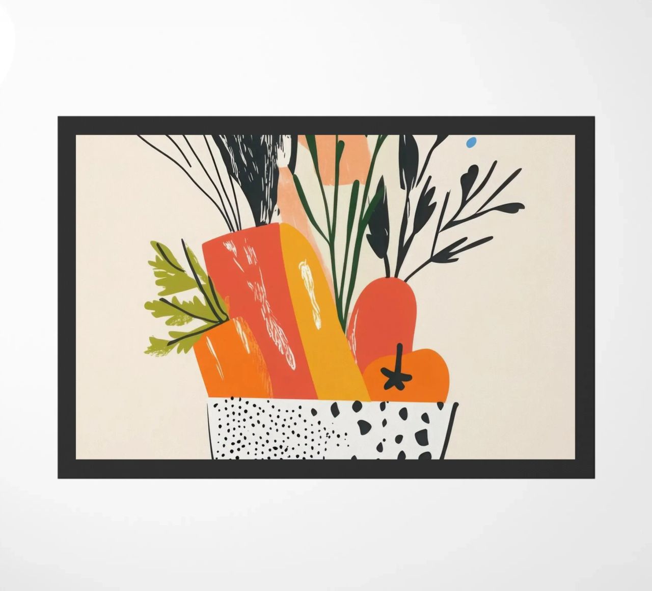 Un'esplosione di colore fresco zerbino da Pop and Fruits - Affiches & posters