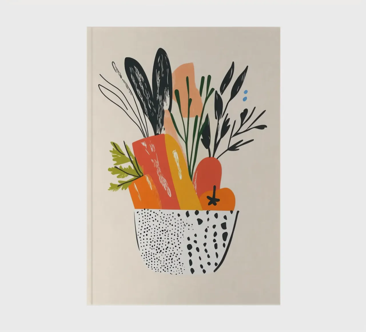 Un estallido de color fresco cuaderno de Pop and Fruits - Affiches & posters