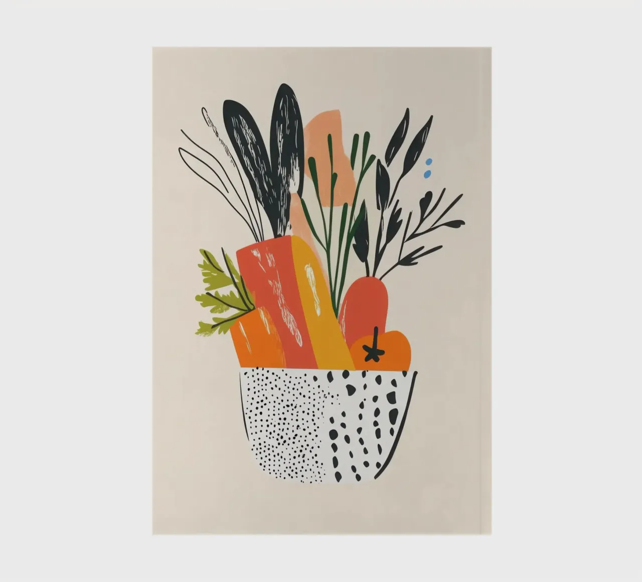 Un estallido de color fresco cuaderno de Pop and Fruits - Affiches & posters
