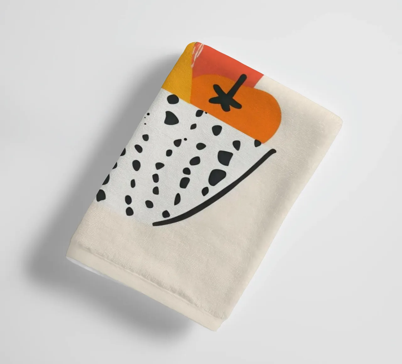 Een uitbarsting van frisse kleur badhanddoek van Pop and Fruits - Affiches & posters