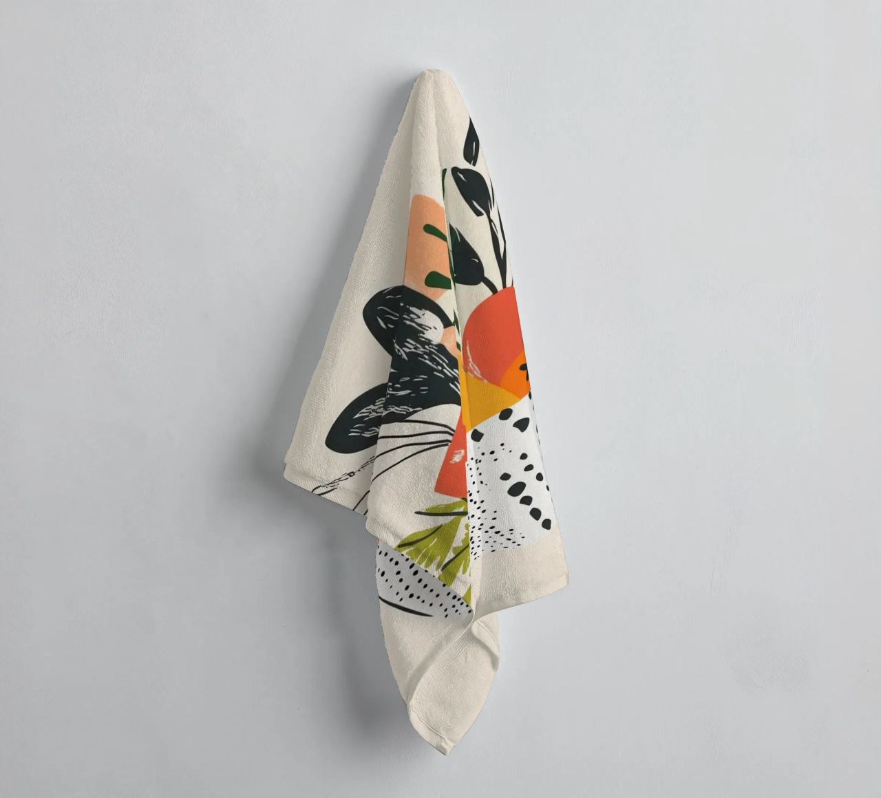 Un'esplosione di colore fresco asciugamano da bagno da Pop and Fruits - Affiches & posters