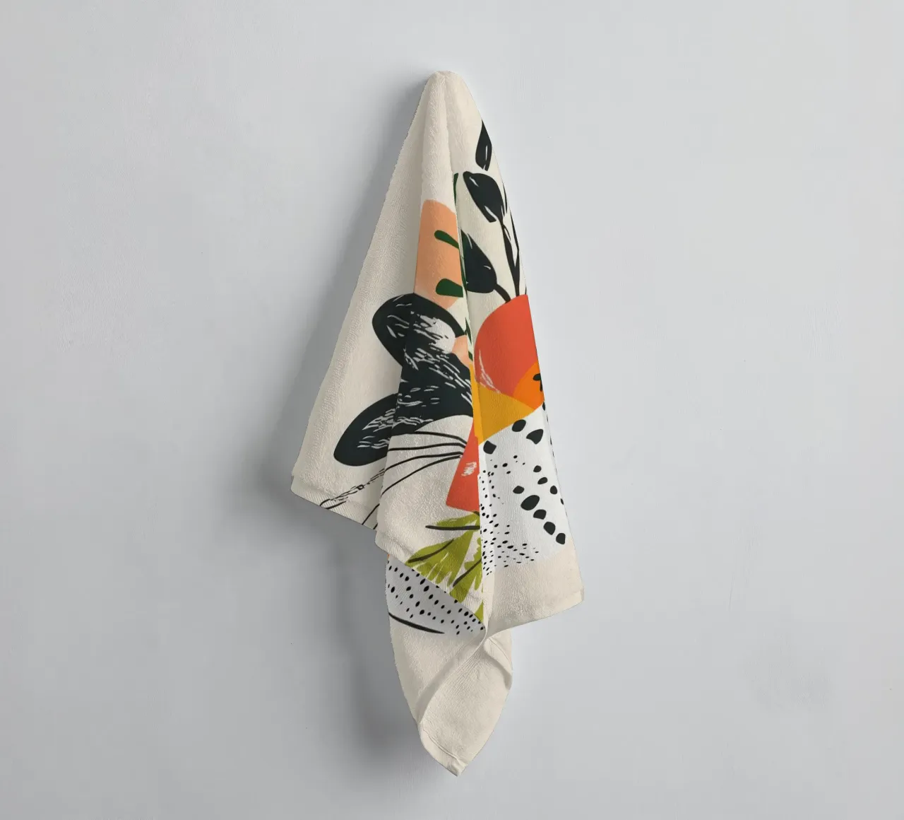 Een uitbarsting van frisse kleur badhanddoek van Pop and Fruits - Affiches & posters