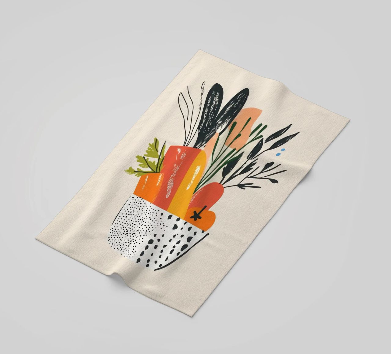 Un'esplosione di colore fresco telo mare da Pop and Fruits - Affiches & posters