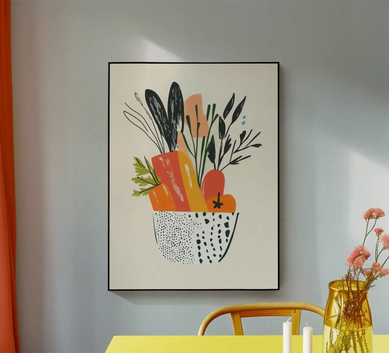 Un'esplosione di colore fresco plexiglass da Pop and Fruits - Affiches & posters