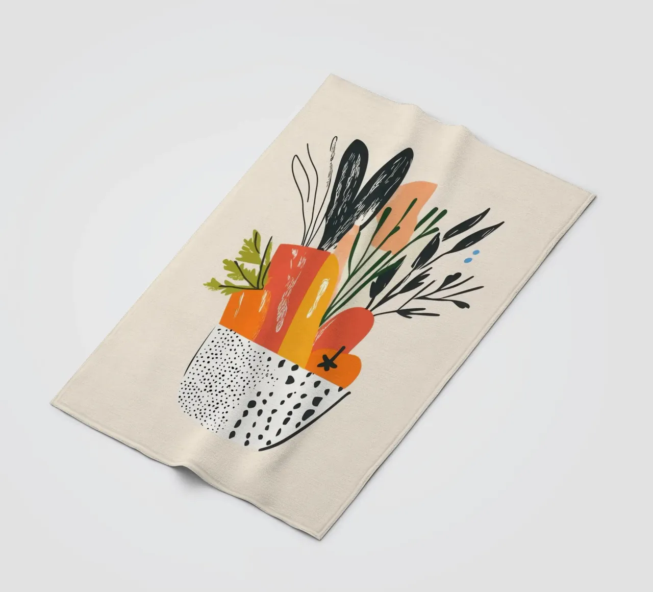 Un'esplosione di colore fresco coperta in pile da Pop and Fruits - Affiches & posters