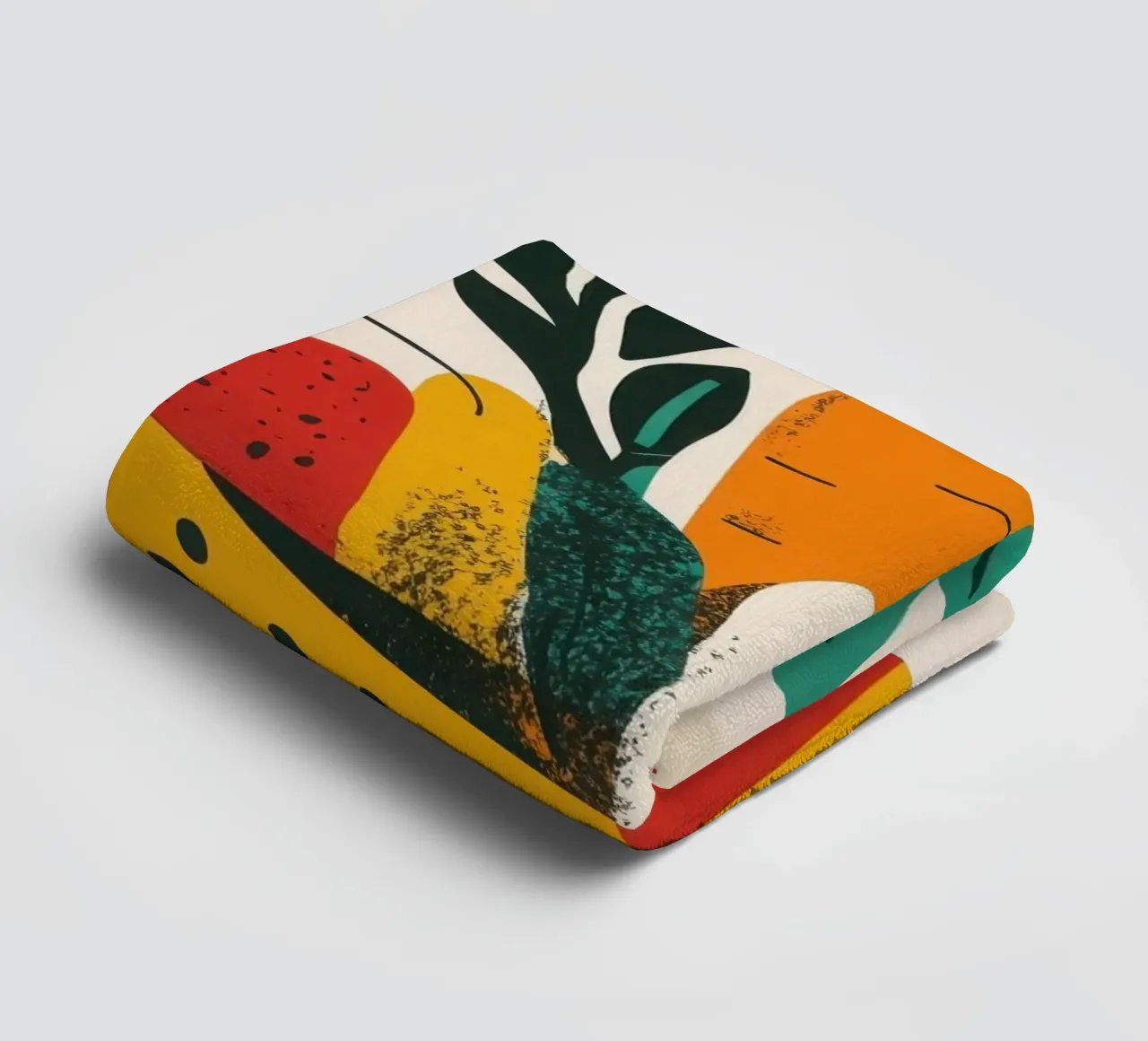 Un cestino colorato e ricco di vitamine asciugamano da bagno da Pop and Fruits - Affiches & posters