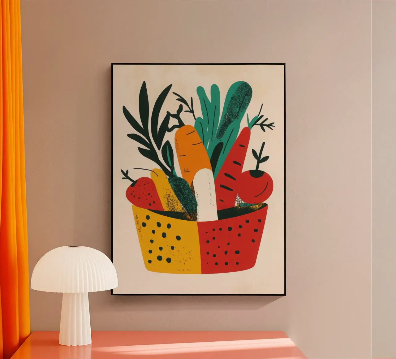Un cestino colorato e ricco di vitamine plexiglass da Pop and Fruits - Affiches & posters