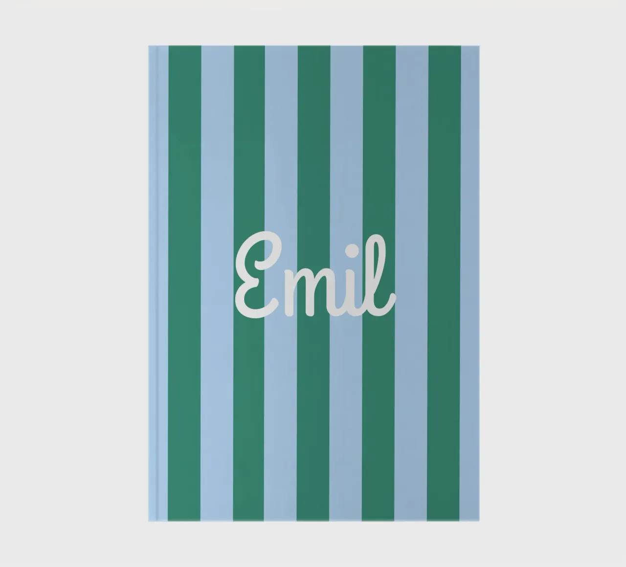 Streifen mit Name notebook by Ohkimiko