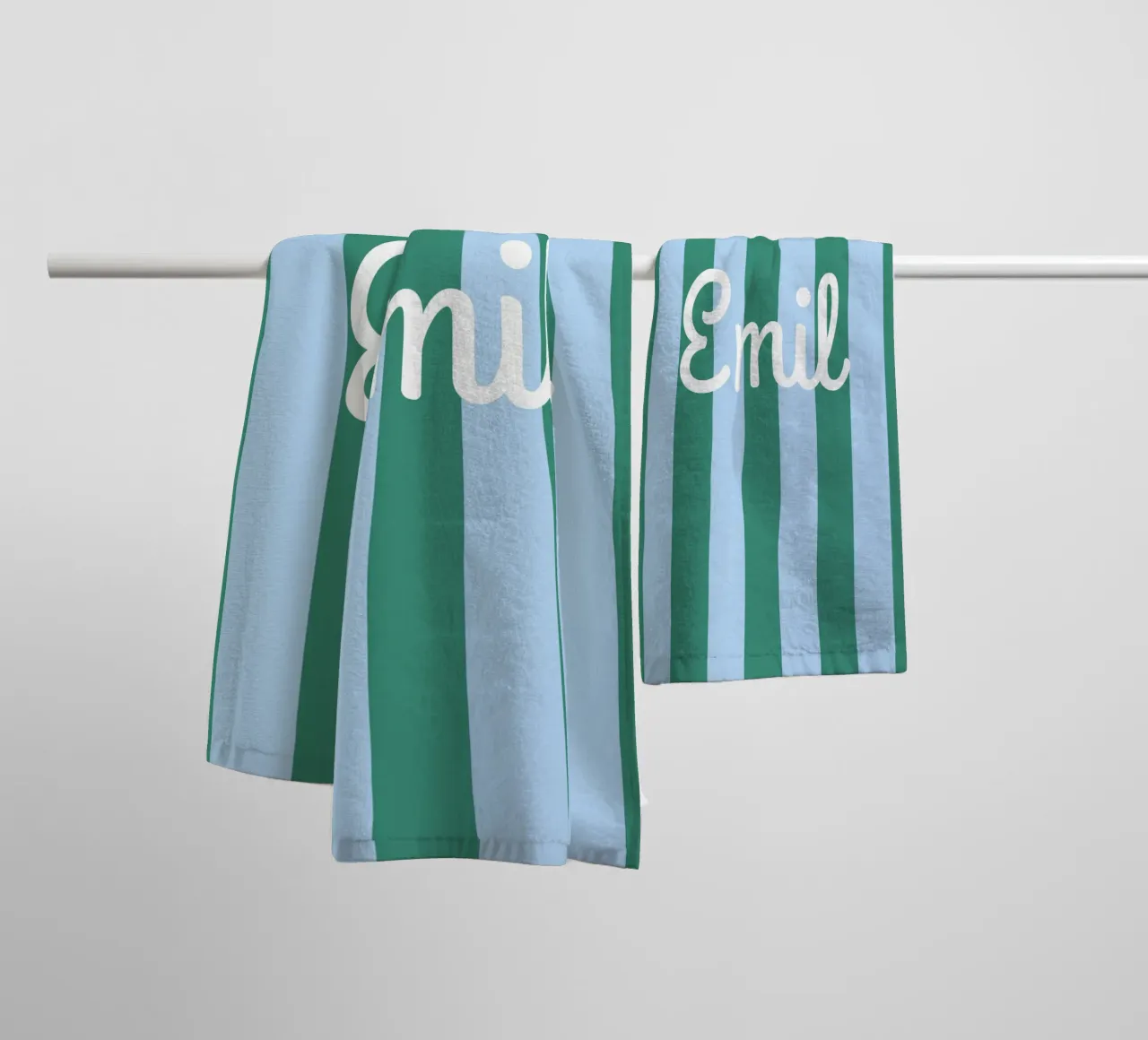 Streifen mit Name asciugamano da bagno da Ohkimiko