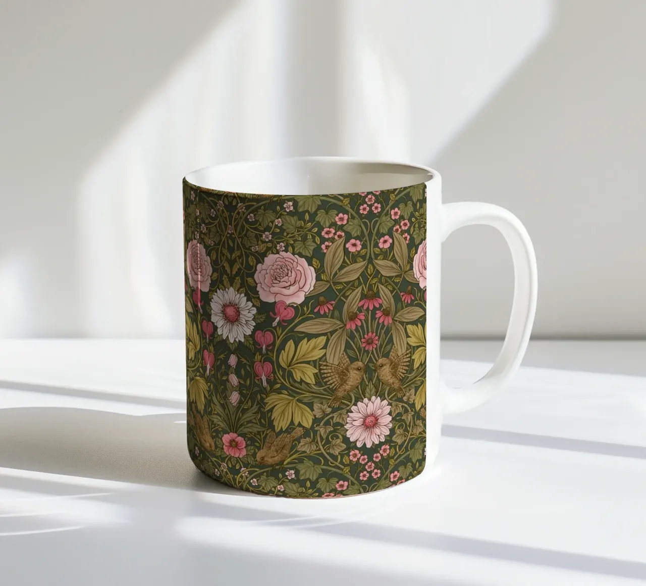 Giardino selvaggio tazza in ceramica da Painted Nature
