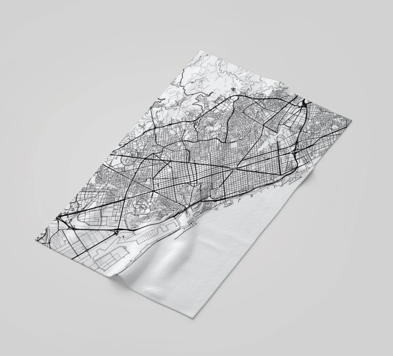 Barcelona Minimal telo mare da Hubert Roguski