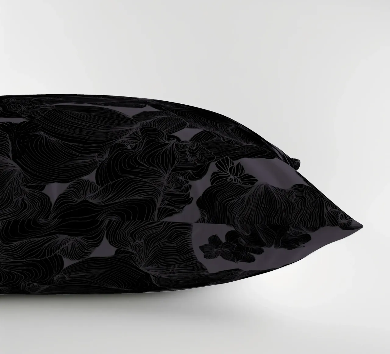 orchidea nera cuscino da Giulio Iurissevich