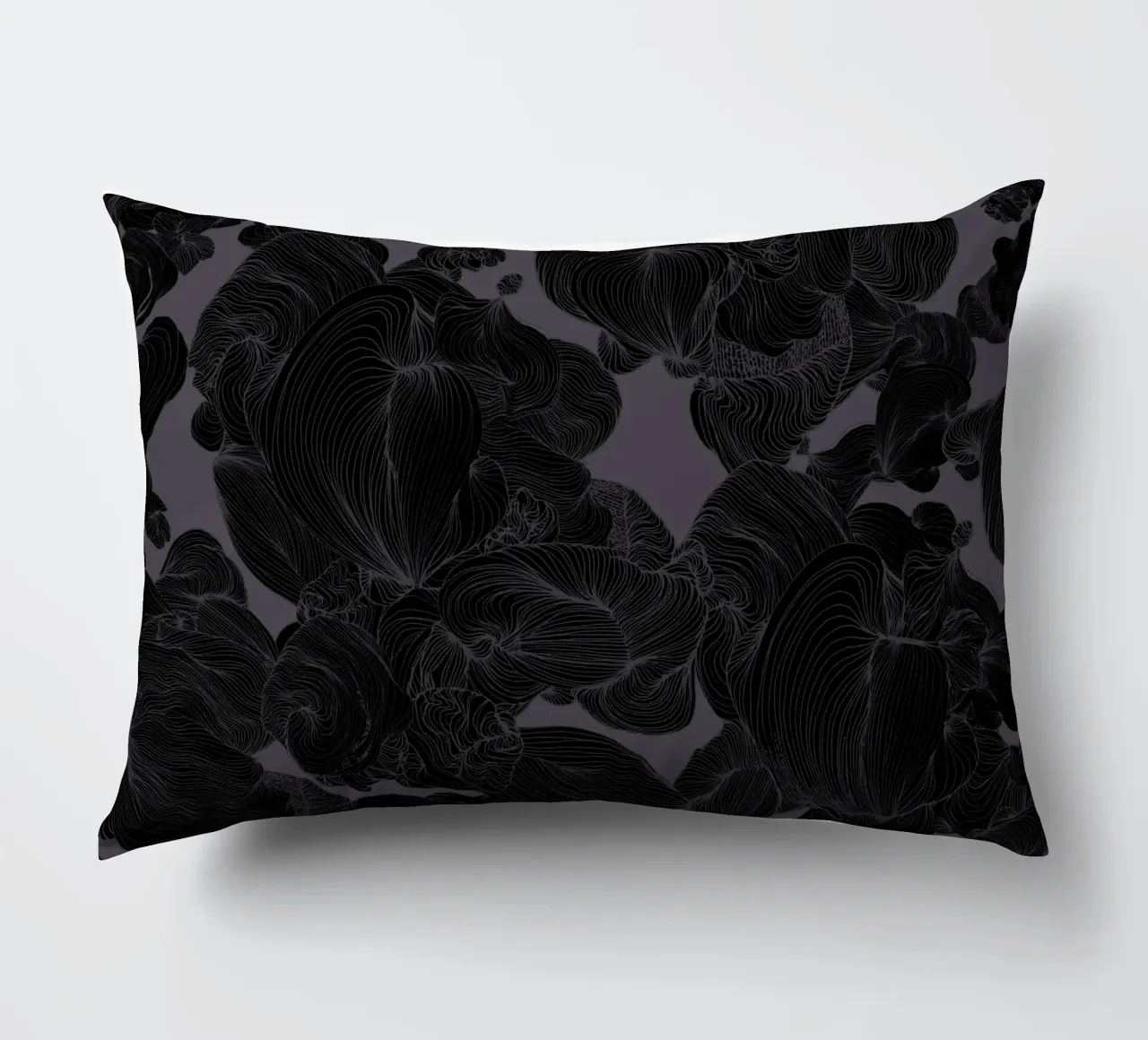 orchidea nera cuscino da Giulio Iurissevich