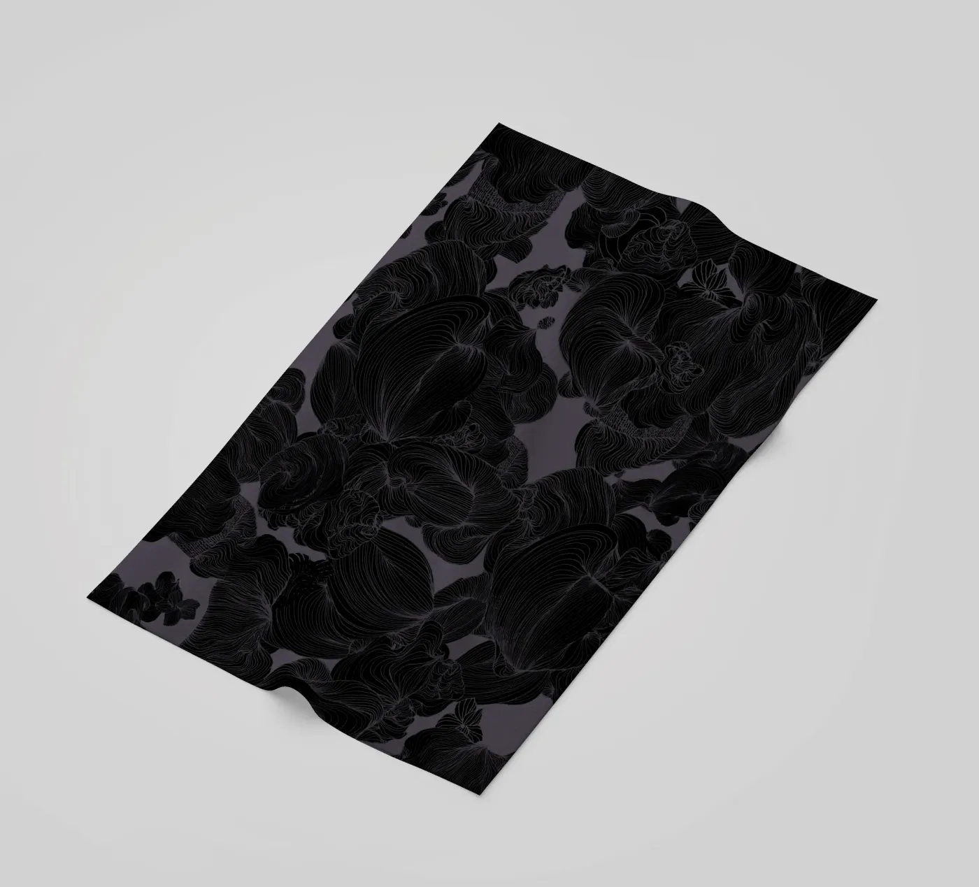 orchidea nera telo mare da Giulio Iurissevich