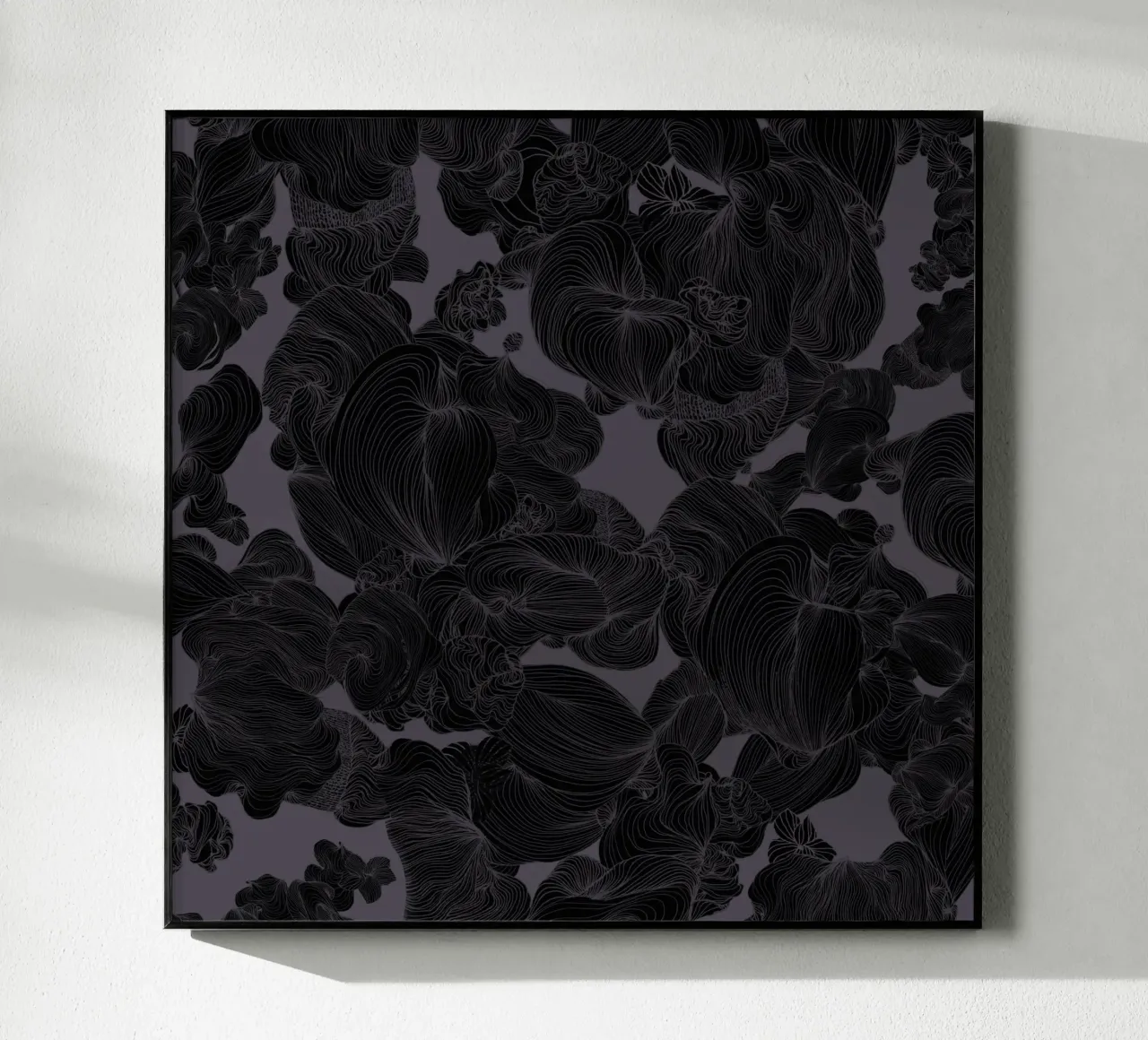 orchidea nera plexiglass da Giulio Iurissevich