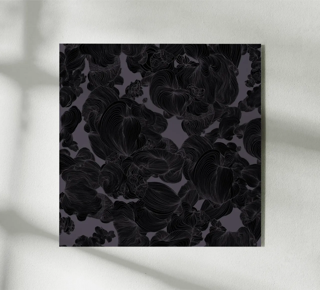 orchidea nera plexiglass da Giulio Iurissevich