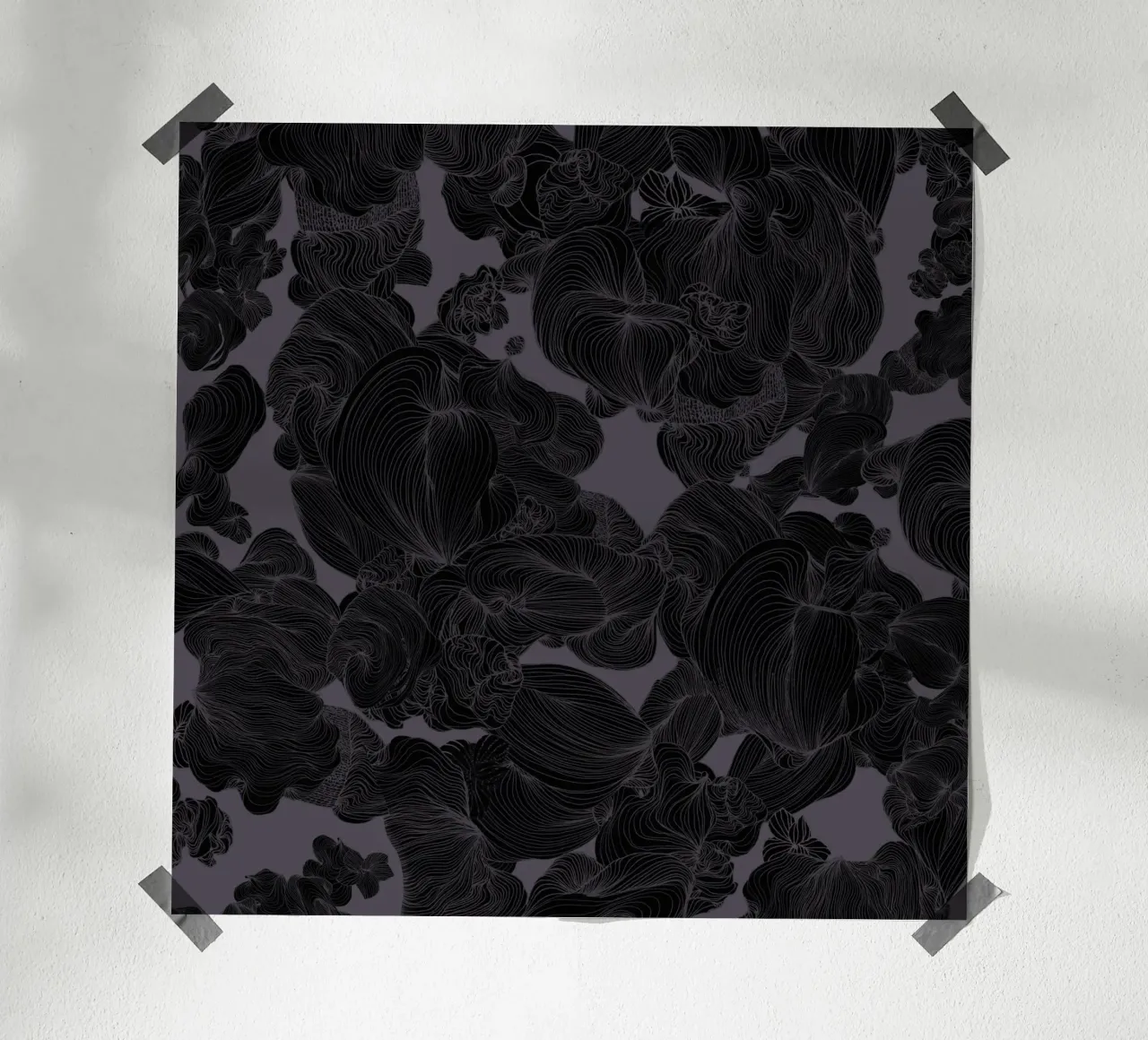 orchidea nera poster da Giulio Iurissevich