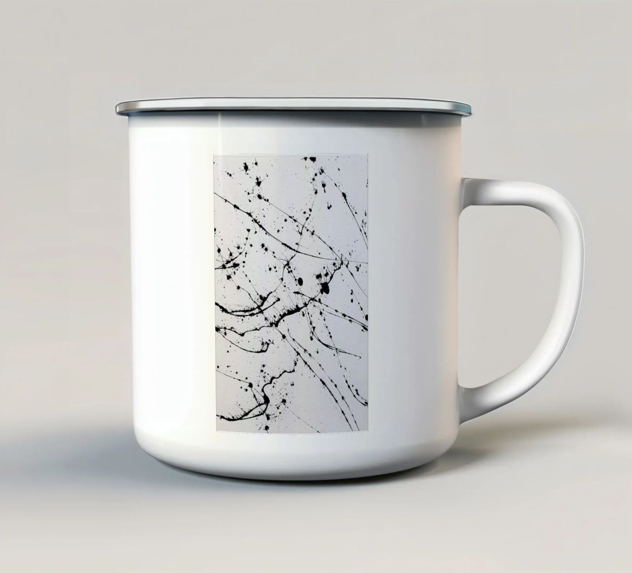 EXPRESSION 2 tazza in smalto da FRITSCH&FRITSCH