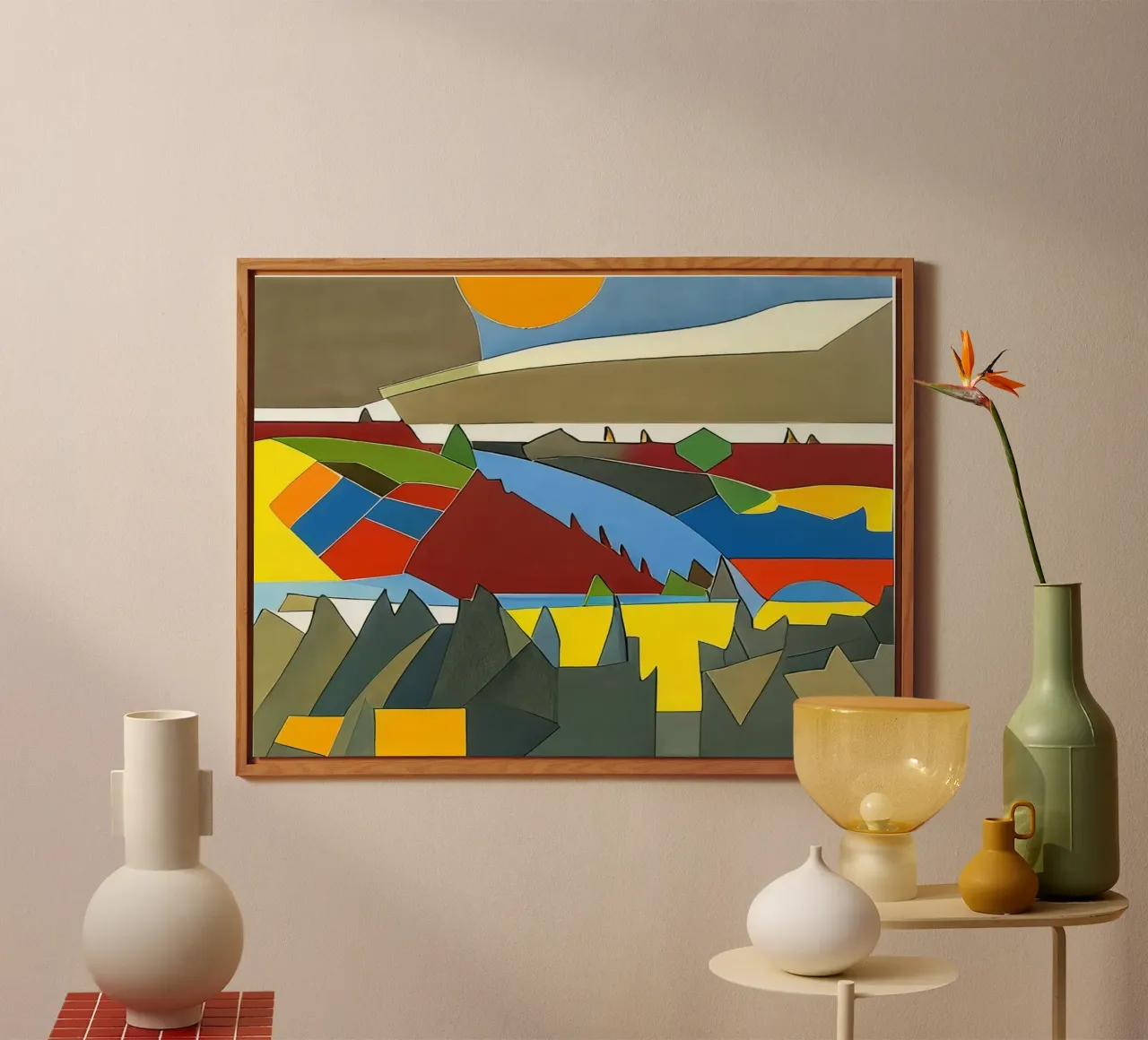 Excursion_landscape_2 forex plate by Abstract Art by LK