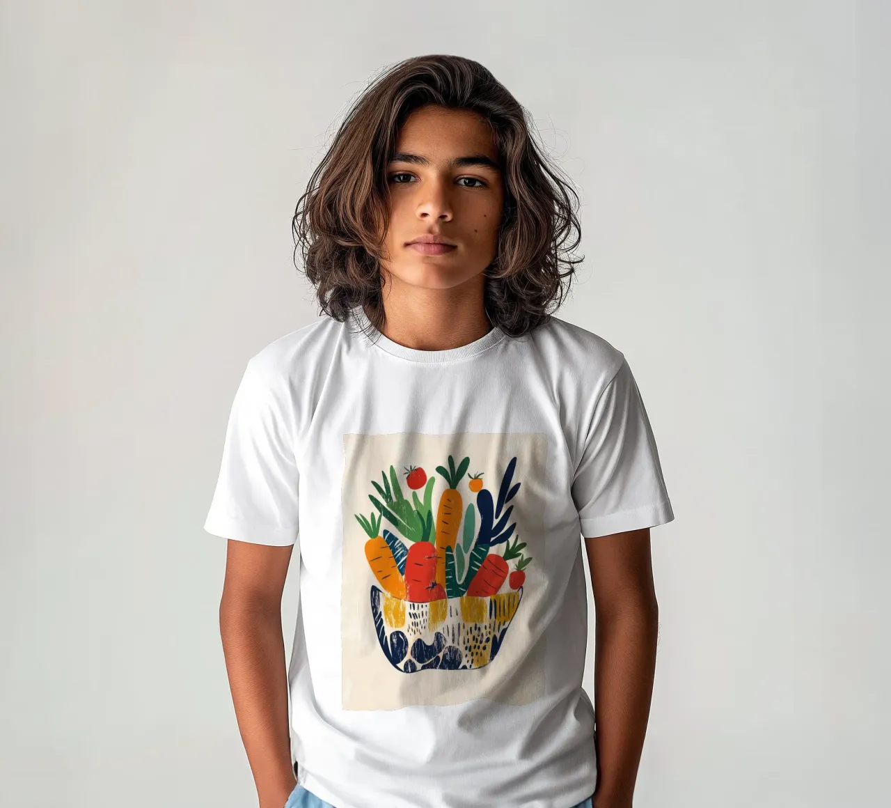 Un'esplosione di sapori e colori t-shirt bambini da Pop and Fruits - Affiches & posters