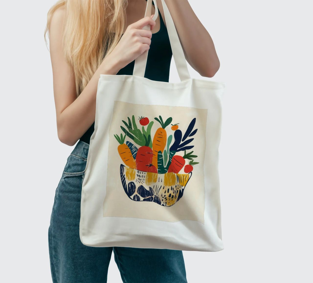 Un'esplosione di sapori e colori borsa in juta da Pop and Fruits - Affiches & posters