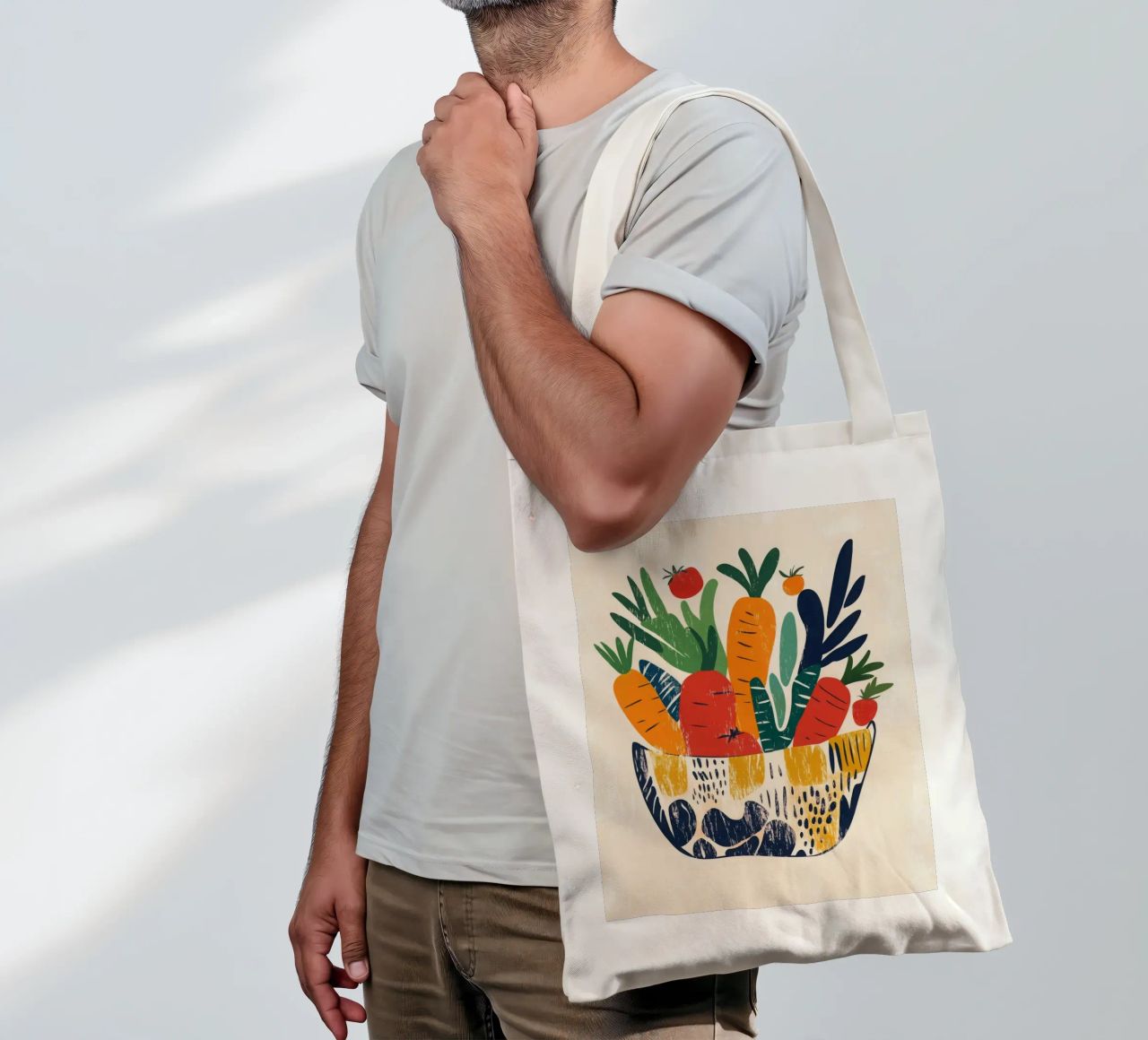Un'esplosione di sapori e colori borsa in juta da Pop and Fruits - Affiches & posters