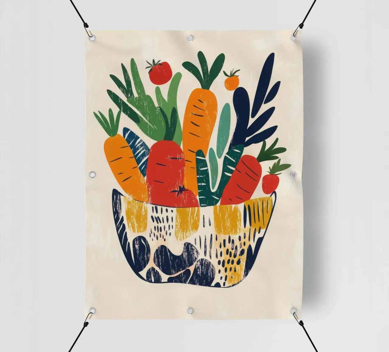 Un'esplosione di sapori e colori telo in pvc da Pop and Fruits - Affiches & posters