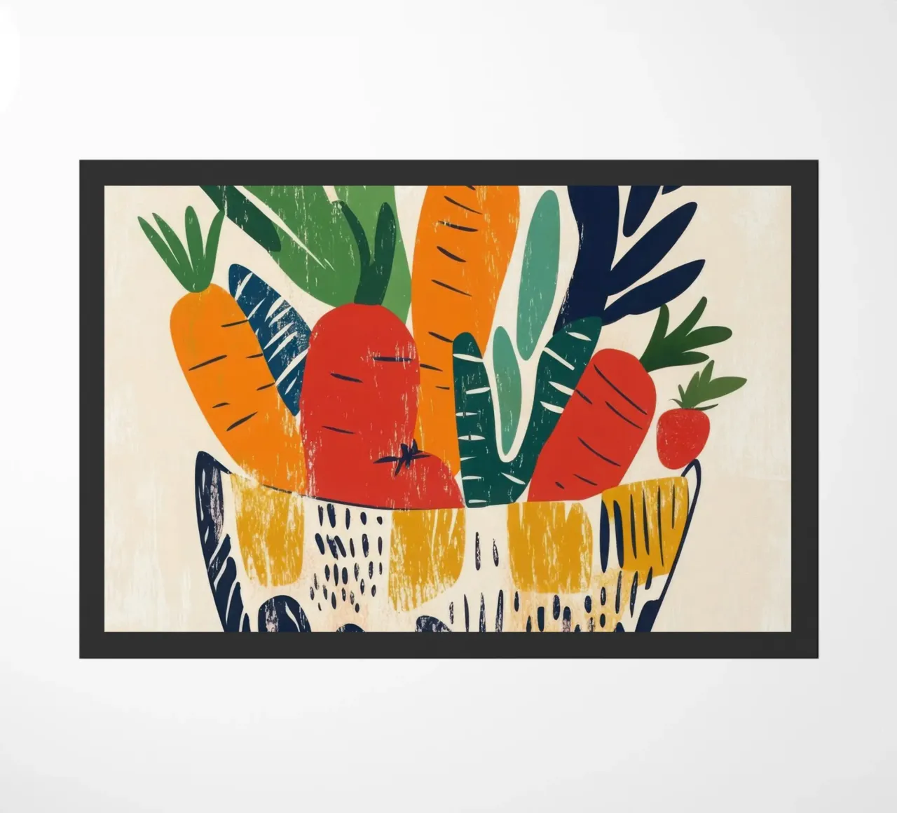 Una explosión de sabores y colores felpudo de Pop and Fruits - Affiches & posters