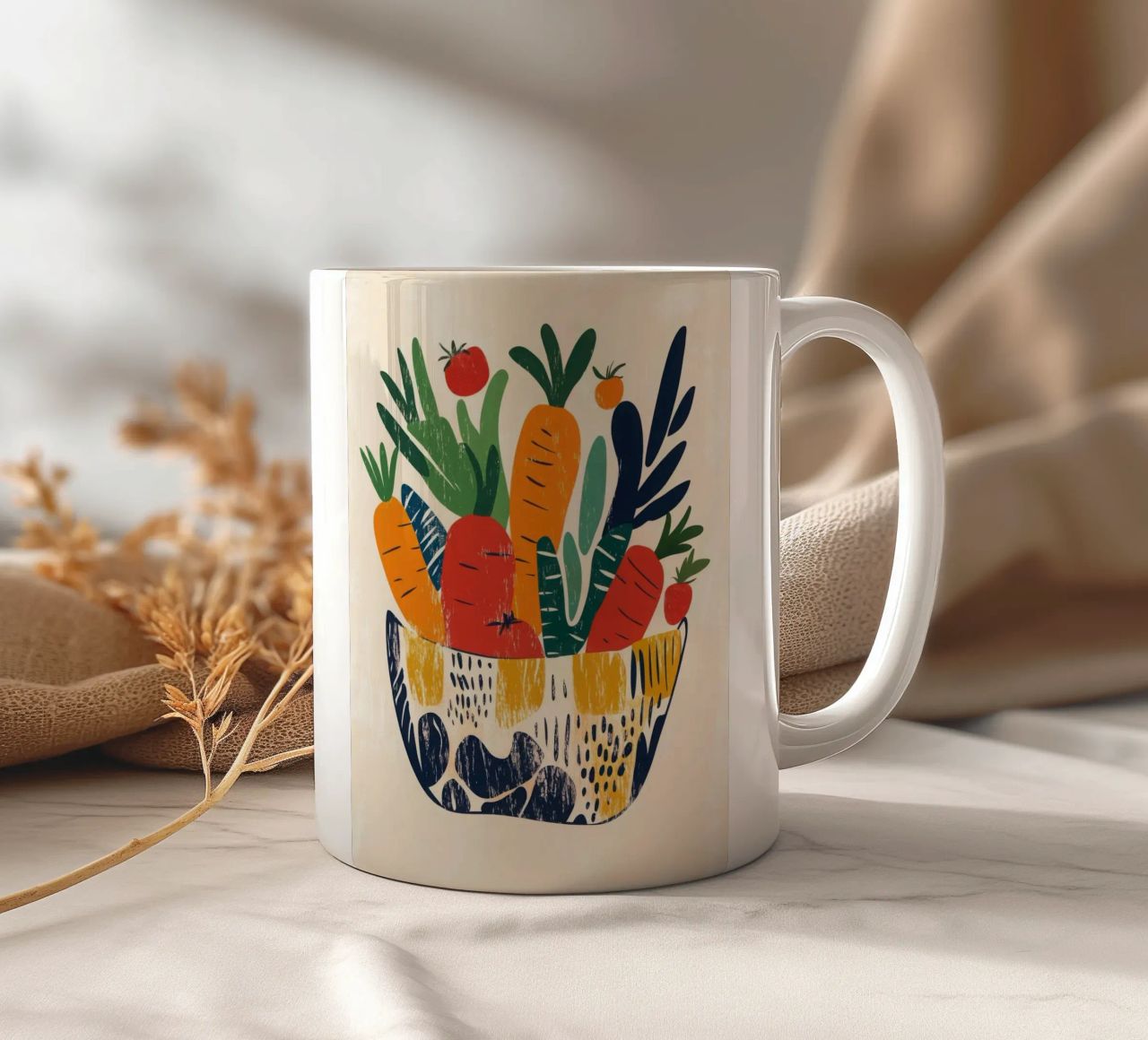 Un'esplosione di sapori e colori tazza in ceramica da Pop and Fruits - Affiches & posters