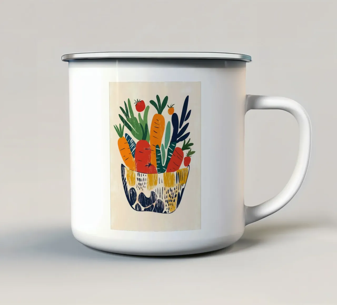 Explosion de saveurs et de couleurs mug en émail de Pop and Fruits - Affiches & posters